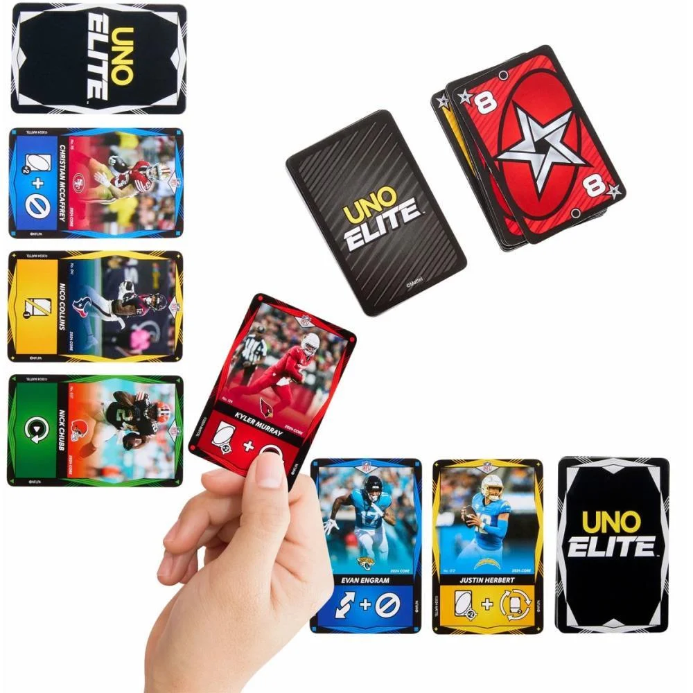 JOGO DE CARTAS UNO ELITE NFL EXTENÇÃO ADIC (S MATTEL (UNIDADE) - imagem 12