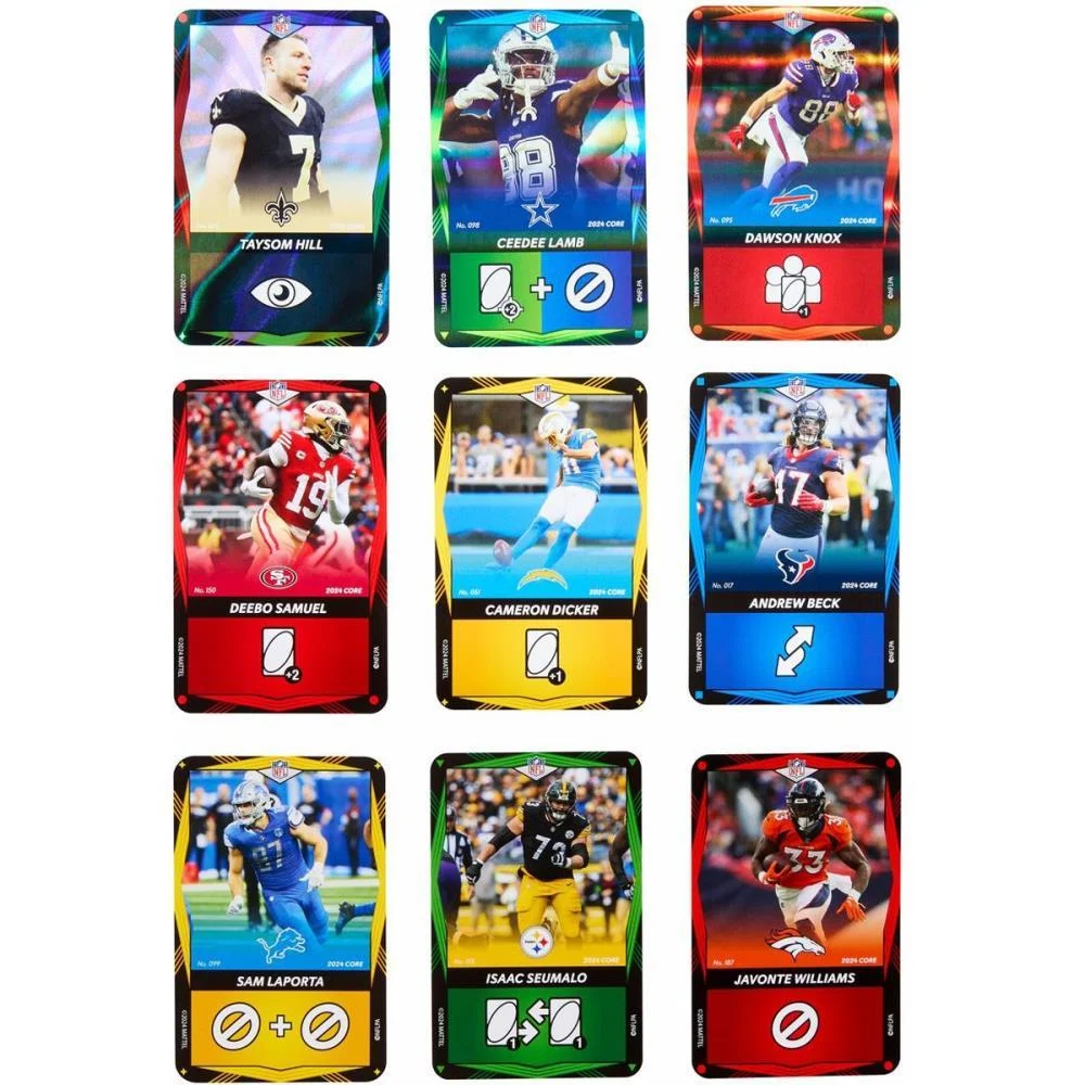JOGO DE CARTAS UNO ELITE NFL EXTENÇÃO ADIC (S MATTEL (UNIDADE) - imagem 6