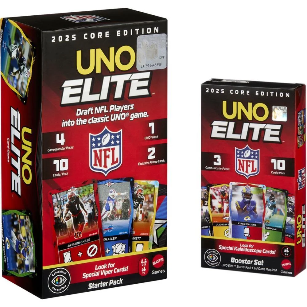 JOGO DE CARTAS UNO ELITE NFL EXTENÇÃO ADIC (S MATTEL (UNIDADE) - imagem 9