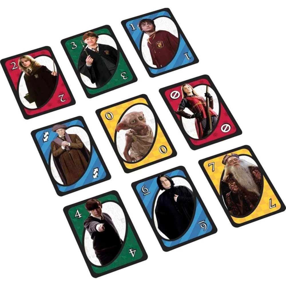 JOGO DE CARTAS UNO HARRY POTTER EM LATA MATTEL (UNIDADE) - imagem 4
