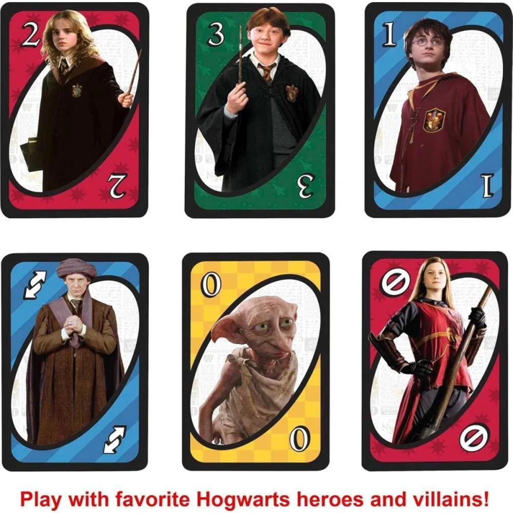 JOGO DE CARTAS UNO HARRY POTTER EM LATA MATTEL (UNIDADE) - imagem 5
