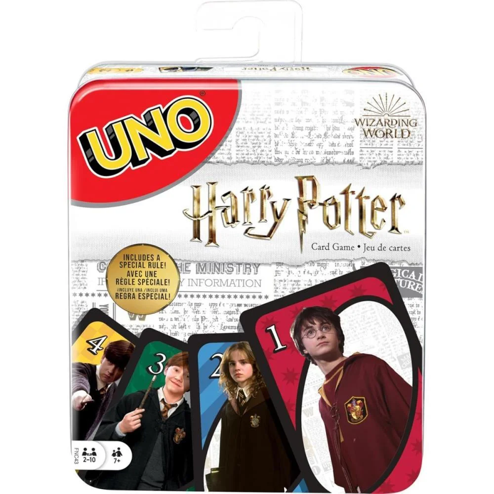 JOGO DE CARTAS UNO HARRY POTTER EM LATA MATTEL (UNIDADE) - imagem 7