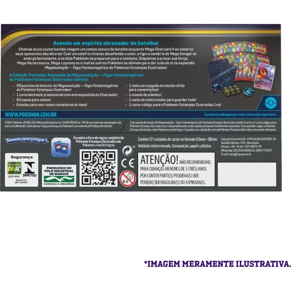 JOGO DE CARTAS POKEMON ME02 TREINADOR AVANCAD COPAG (UNIDADE) - imagem 4