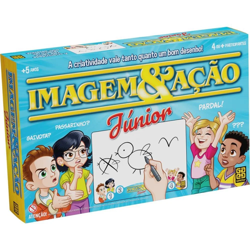 JOGO DE CARTAS IMAGEM E ACAO JUNIOR GROW (UNIDADE) - imagem 2
