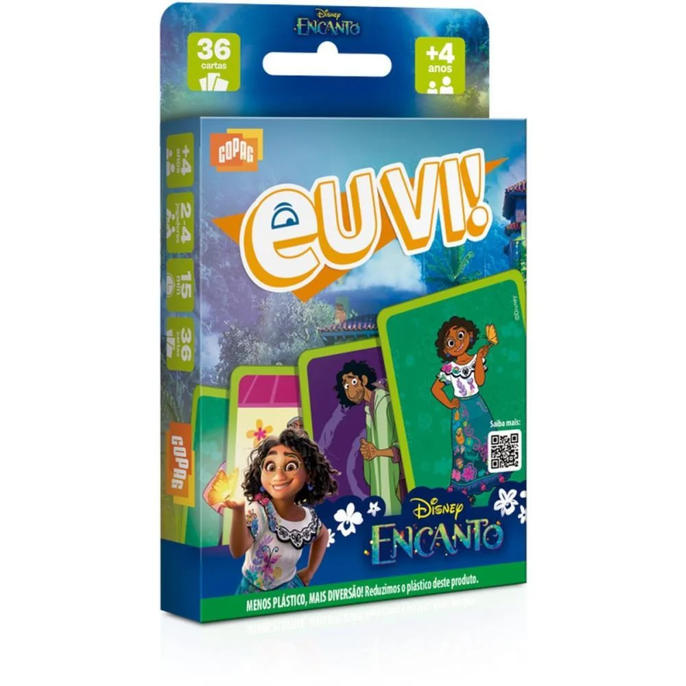 JOGO DE CARTAS EU VI! ENCANTO COPAG (UNIDADE) - imagem 2