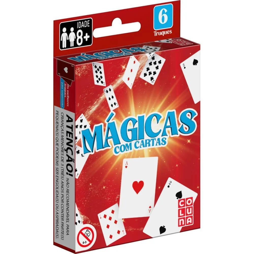 JOGO DE CARTAS MAGICAS COM CARTAS COLUNA (UNIDADE) - imagem 2