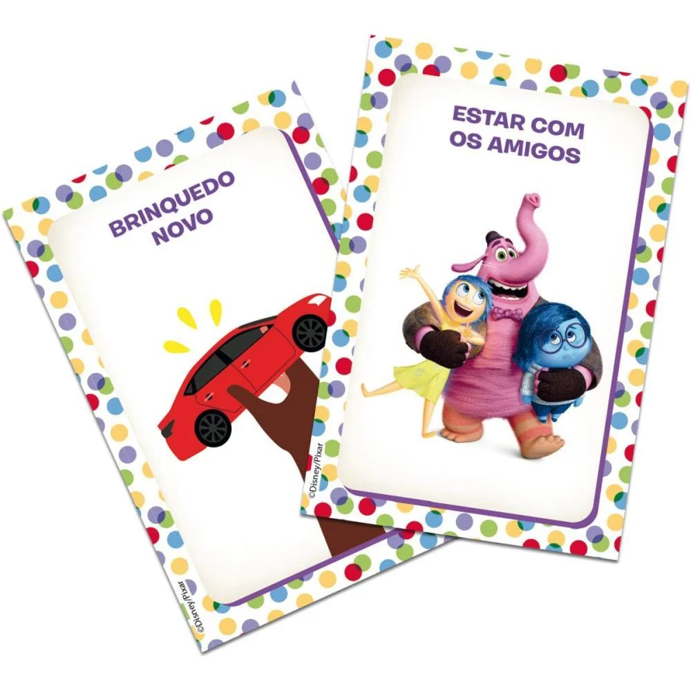 JOGO DE CARTAS DIVERTIDAMENTE JOGO DA EMOCAO XALINGO (UNIDADE) - imagem 5