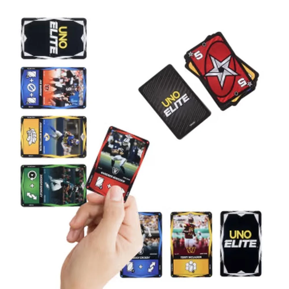 JOGO DE CARTAS UNO ELITE NFL STARTER PACK MATTEL (UNIDADE) - imagem 4