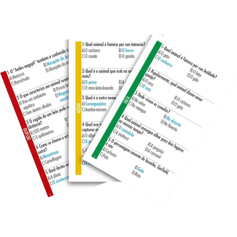 JOGO DE CARTAS MASTER JUNIOR MUNDO ANIMAL GROW (UNIDADE) - imagem 3