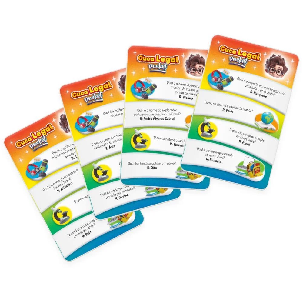 JOGO DE CARTAS CUCA LEGAL POCKET PAIS E FILHOS (UNIDADE) - imagem 3