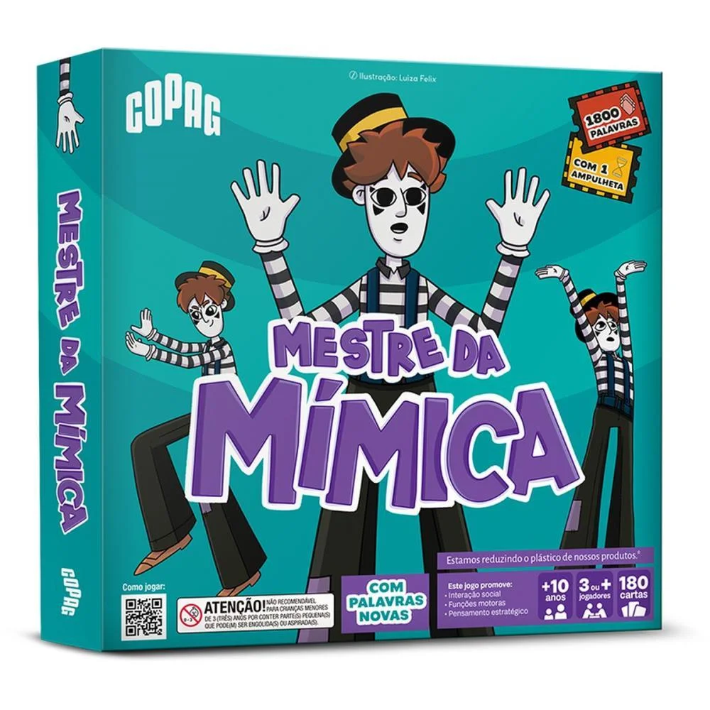 JOGO DE CARTAS MESTRE DA MIMICA COPAG (UNIDADE) - imagem 6