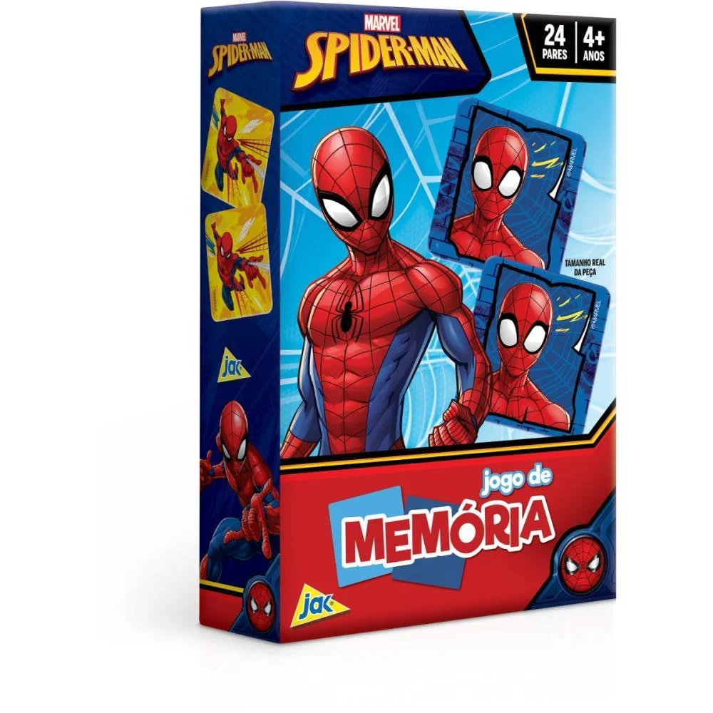 JOGO DA MEMORIA SPIDER-MAN TOYSTER (UNIDADE) - imagem 3