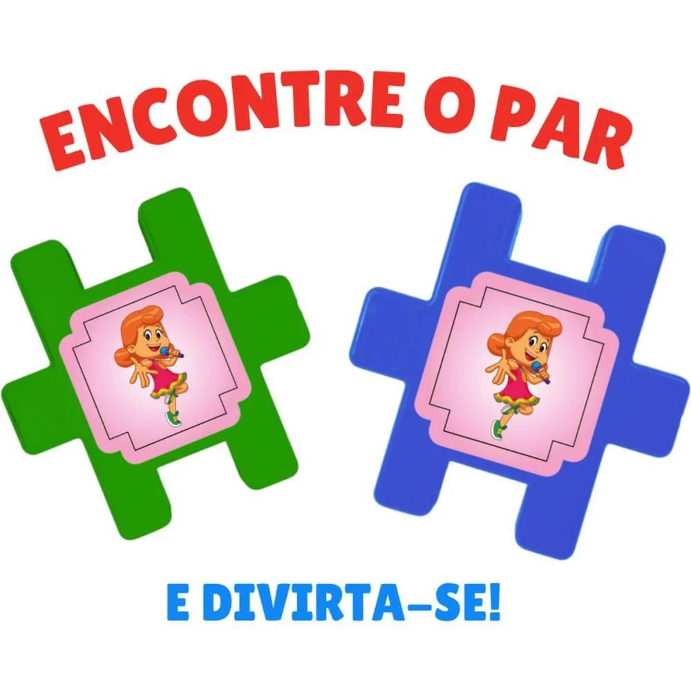 JOGO DA MEMORIA 3 PALAVRINHAS 20 PECAS BIG STAR (UNIDADE) - imagem 7