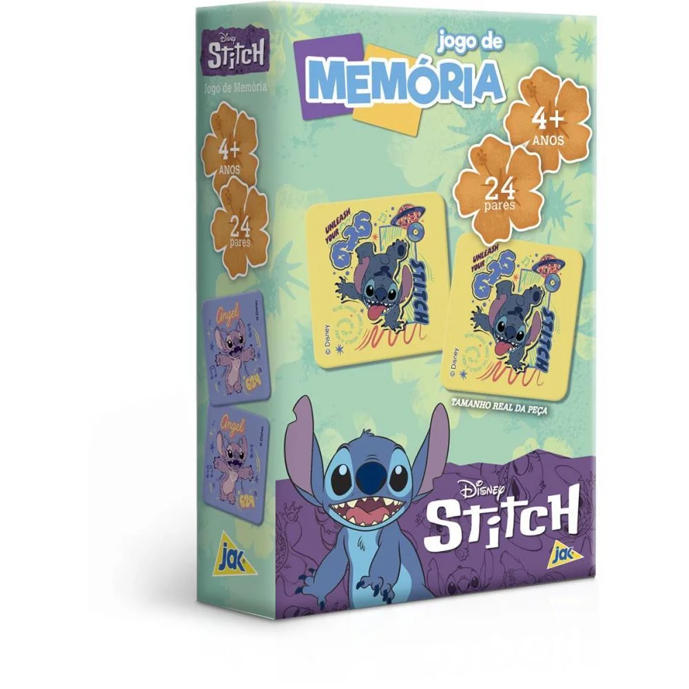 JOGO DA MEMORIA STITCH TOYSTER (UNIDADE) - imagem 2