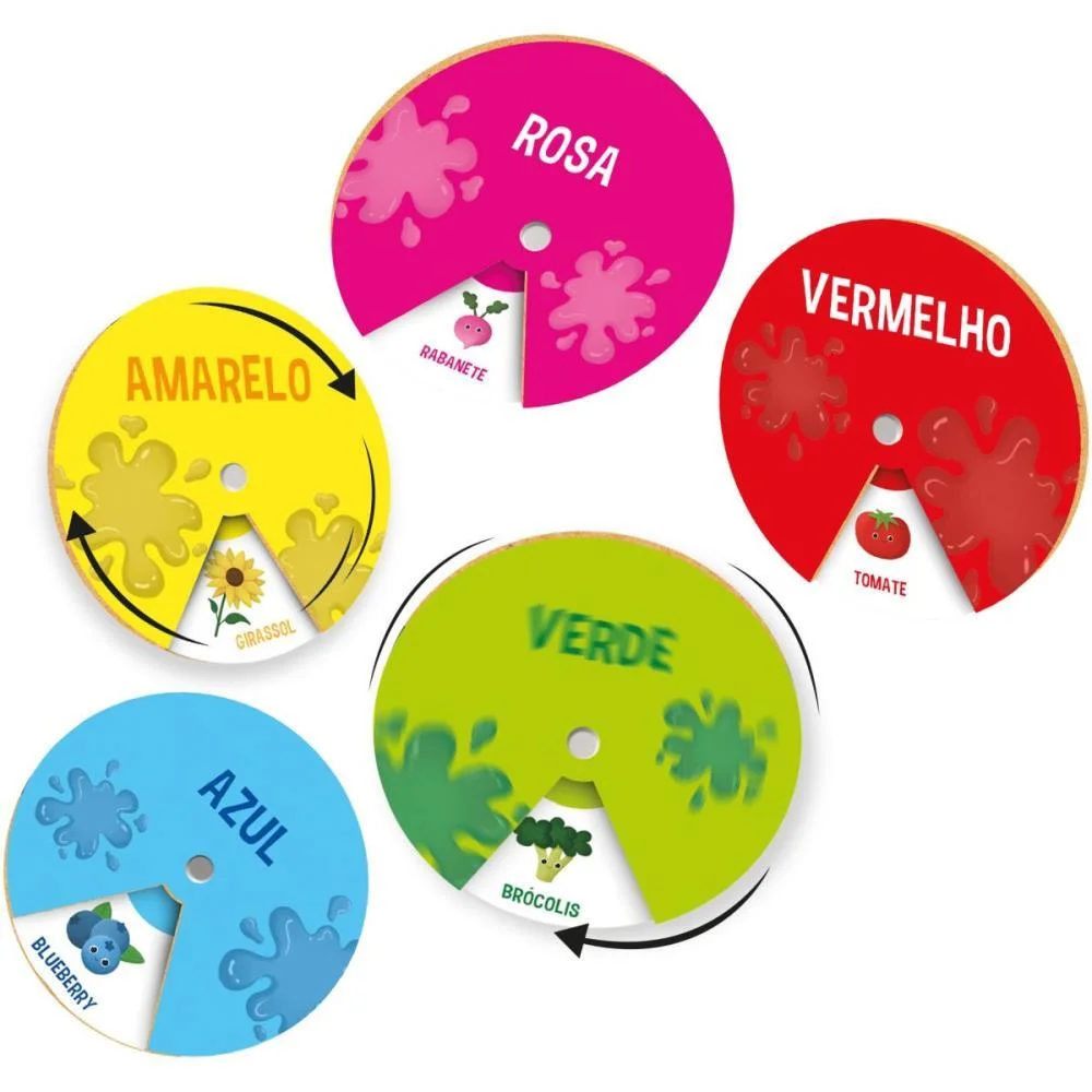 JOGO EDUCATIVO GIRA GIRA DAS CORES BRINC. DE CRIANCA (UNIDADE) - imagem 9