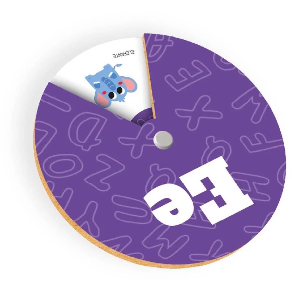 JOGO EDUCATIVO GIRA GIRA CONHECENDO AS VOGAIS BRINC. DE CRIANCA (UNIDADE) - imagem 5