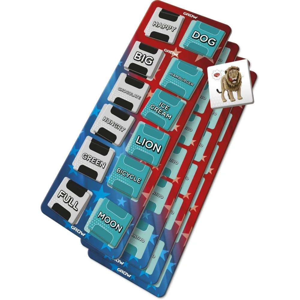 JOGO EDUCATIVO PENSANDO EM INGLES GROW (UNIDADE) - imagem 4