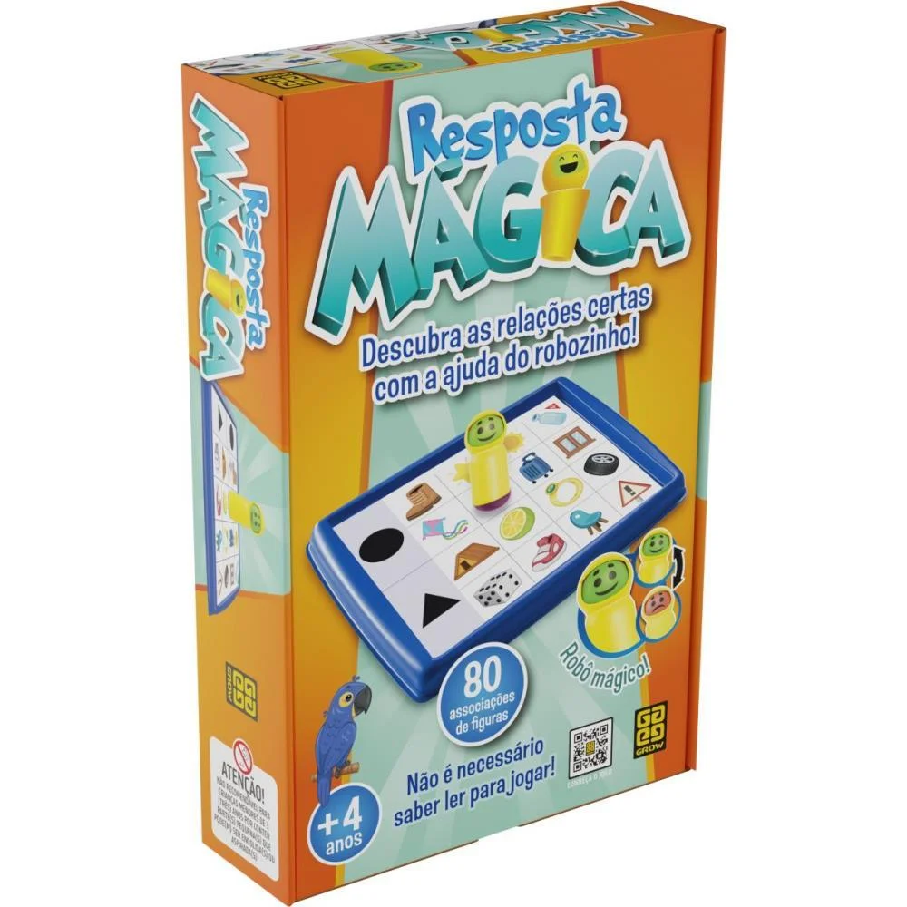 JOGO EDUCATIVO RESPOSTA MAGICA GROW (UNIDADE) - imagem 2