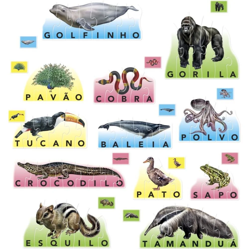 BRINQUEDO PEDAGOGICO SOLETRANDO 12 FIGURAS GROW (UNIDADE) - imagem 4