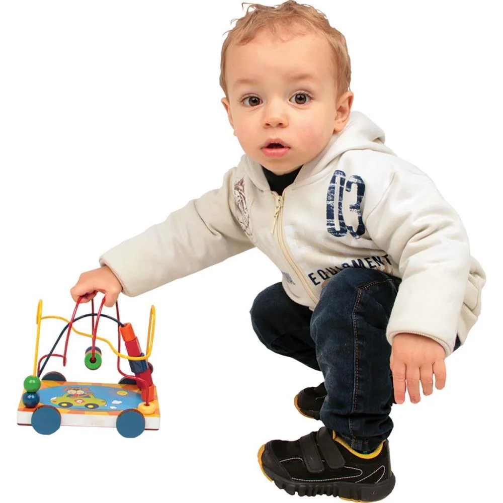 BRINQUEDO PEDAGOGICO CARRINHO ARAMADO 17X13X14,5CM CARLU (UNIDADE) - imagem 4