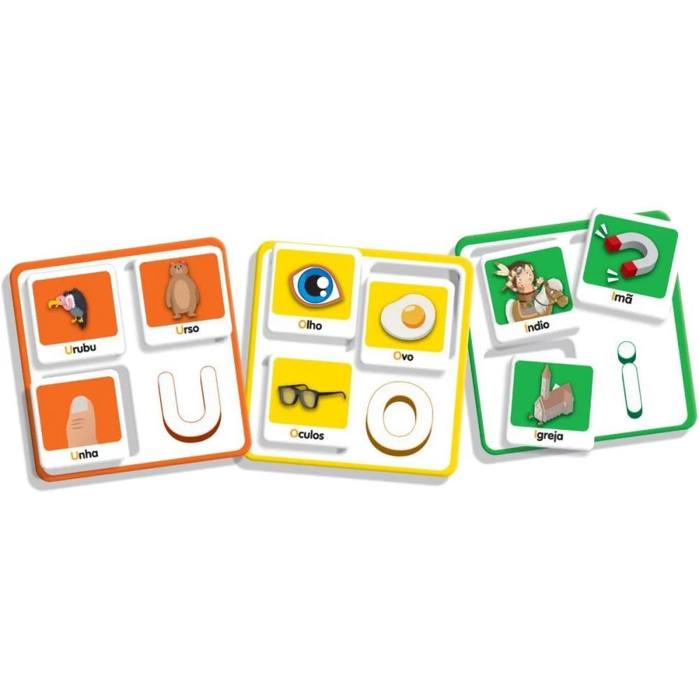 BRINQUEDO PEDAGOGICO VOGAIS 20 PECAS COLUNA (UNIDADE) - imagem 3