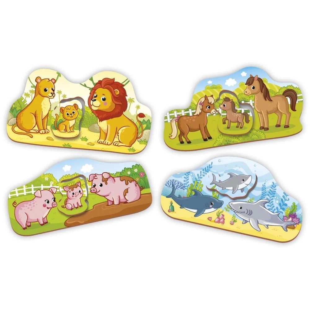 BRINQUEDO PEDAGOGICO PAPAI, MAMAE E BEBE 40 PCS GGB PLAST (UNIDADE) - imagem 3