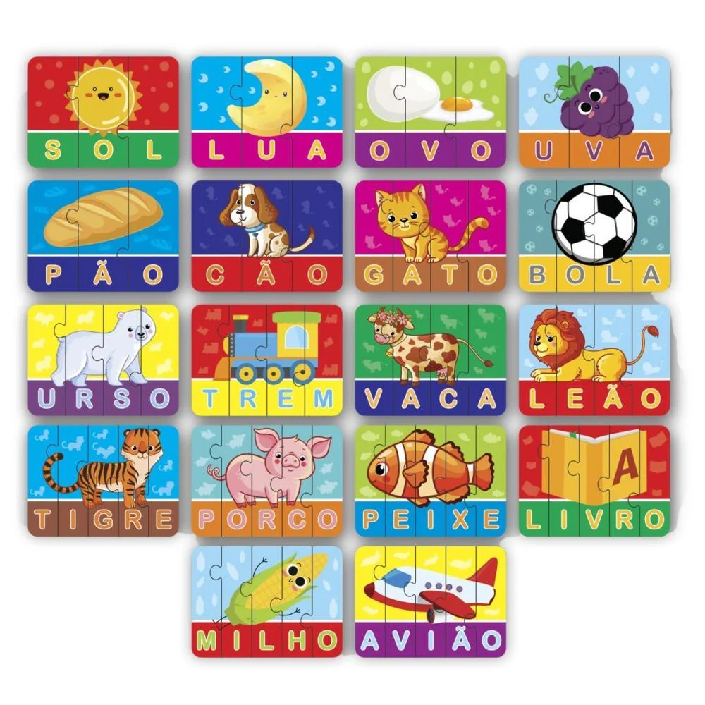 BRINQUEDO PEDAGOGICO SOLETRANDO 72 PCS GGB PLAST (UNIDADE) - imagem 4
