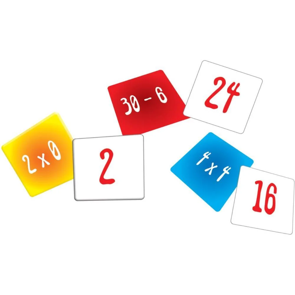 BRINQUEDO PEDAGOGICO AS 4 OPERACOES 54 PEÇAS COLUNA (UNIDADE) - imagem 3