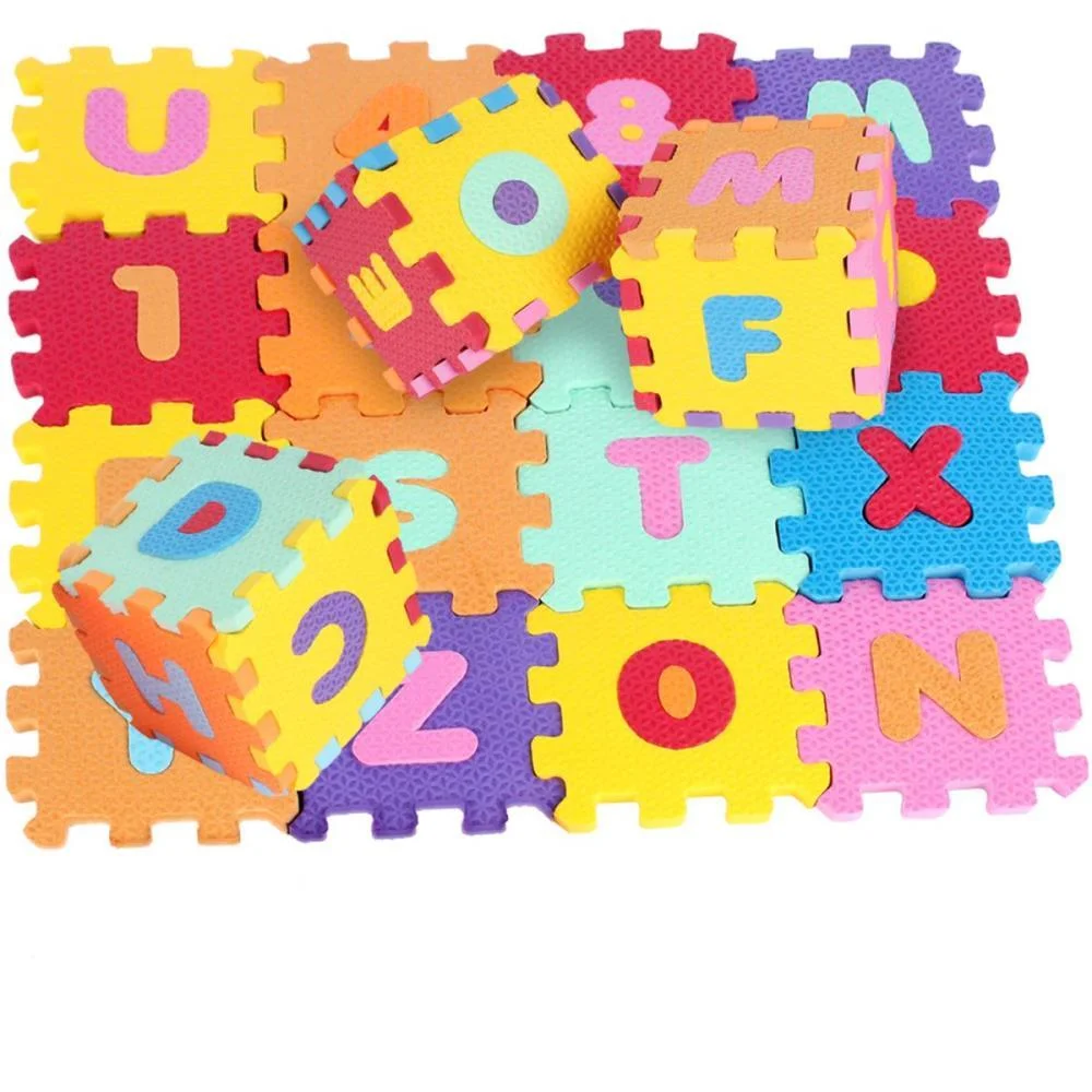 BRINQUEDO PEDAGOGICO EVA MINI CASTELO ALFANUMERICO 8X8C EVAMAX (UNIDADE) - imagem 3