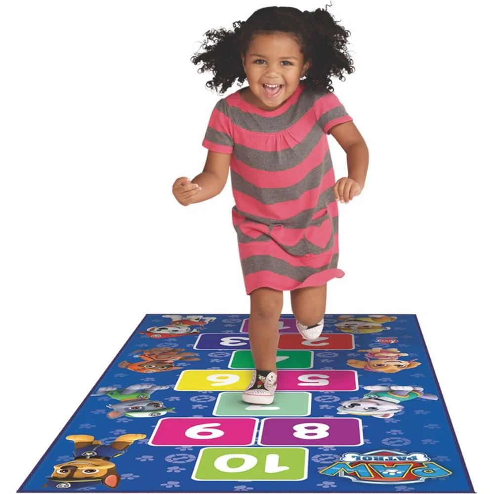 BRINQUEDO PEDAGOGICO EVA PATRULHA CANINA AMARELINHA LIDER (UNIDADE) - imagem 3