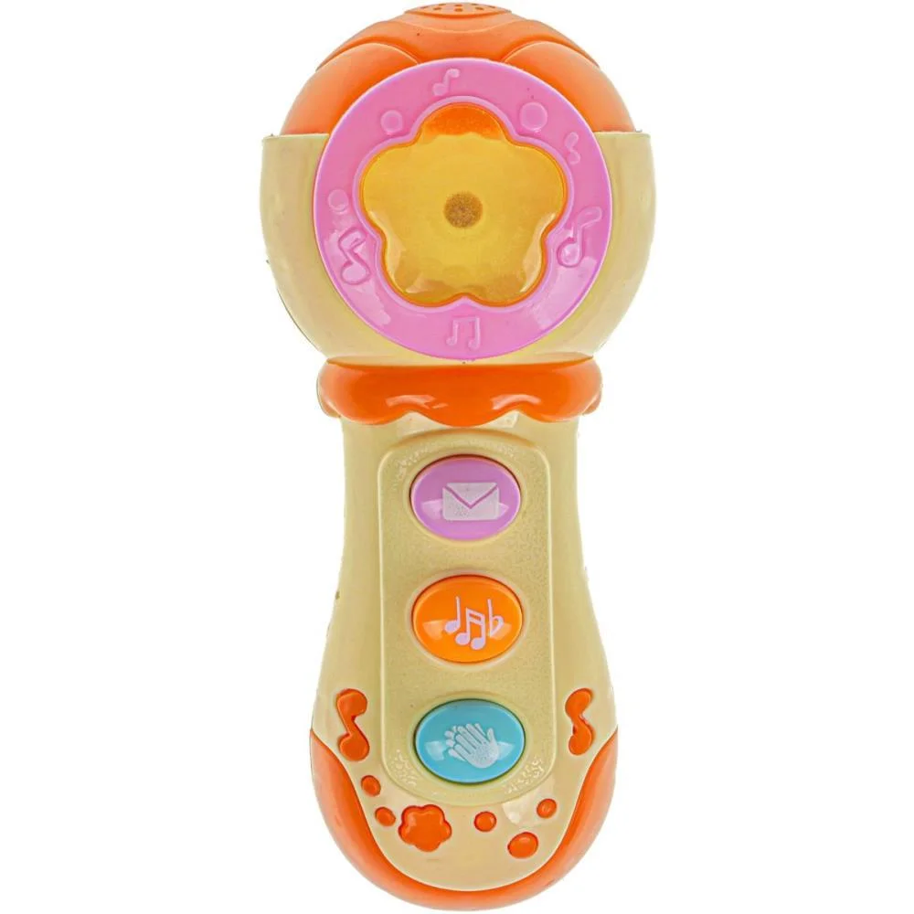 INSTRUMENTO MUSICAL MICROFONE BABY C/LUZ E SOM ART BRINK (UNIDADE) - imagem 6