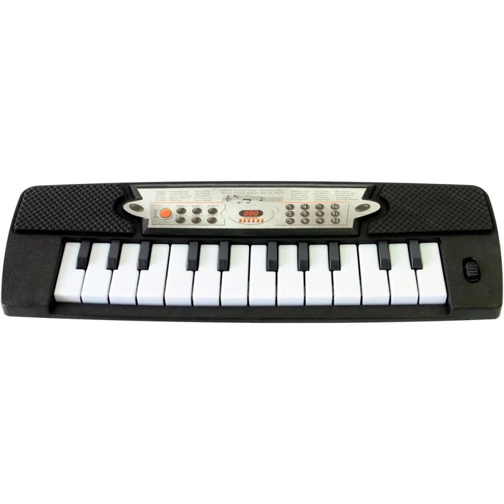 INSTRUMENTO MUSICAL TECLADO BLACK 27CM ART BRINK (UNIDADE) - imagem 2