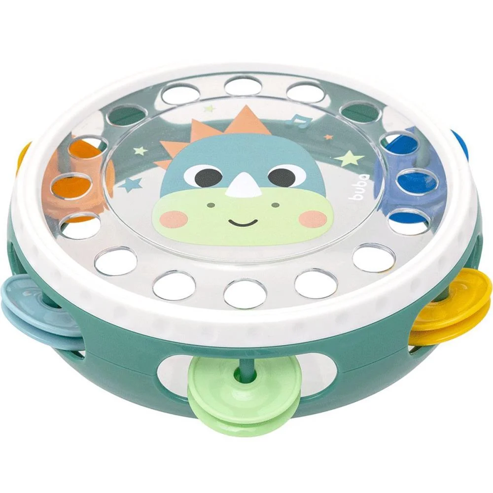 INSTRUMENTO MUSICAL PANDEIRO ZOO DINO BUBA (UNIDADE) - imagem 4