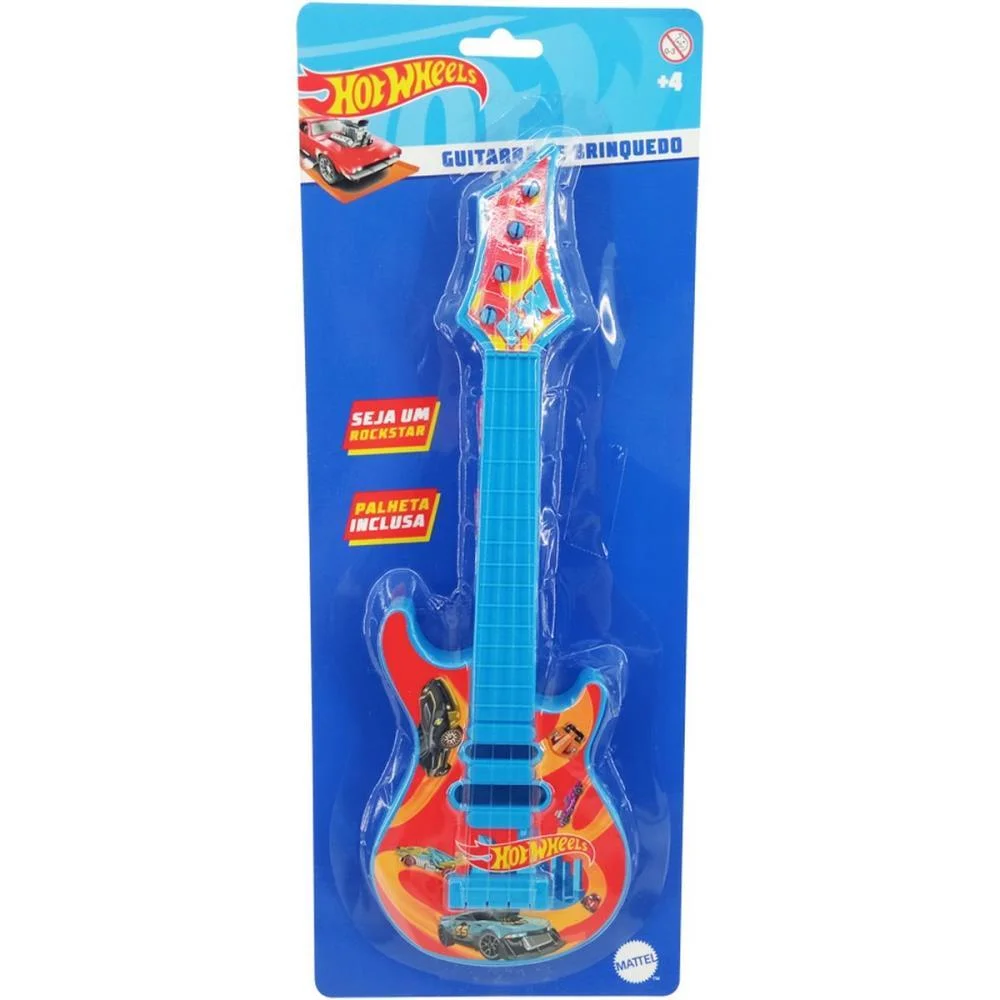 INSTRUMENTO MUSICAL HOT WHEELS GUITARRA TOYNG (UNIDADE) - imagem 3