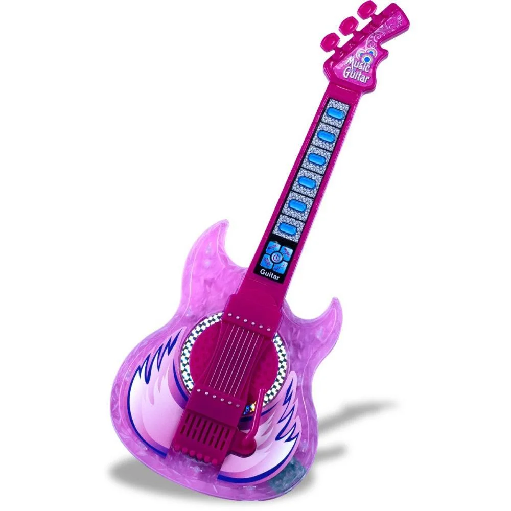 INSTRUMENTO MUSICAL GUITARRA MUSICAL (S) BEE TOYS (UNIDADE) - imagem 2