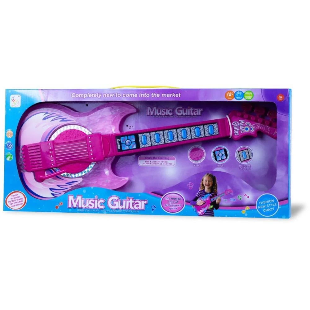 INSTRUMENTO MUSICAL GUITARRA MUSICAL (S) BEE TOYS (UNIDADE) - imagem 3