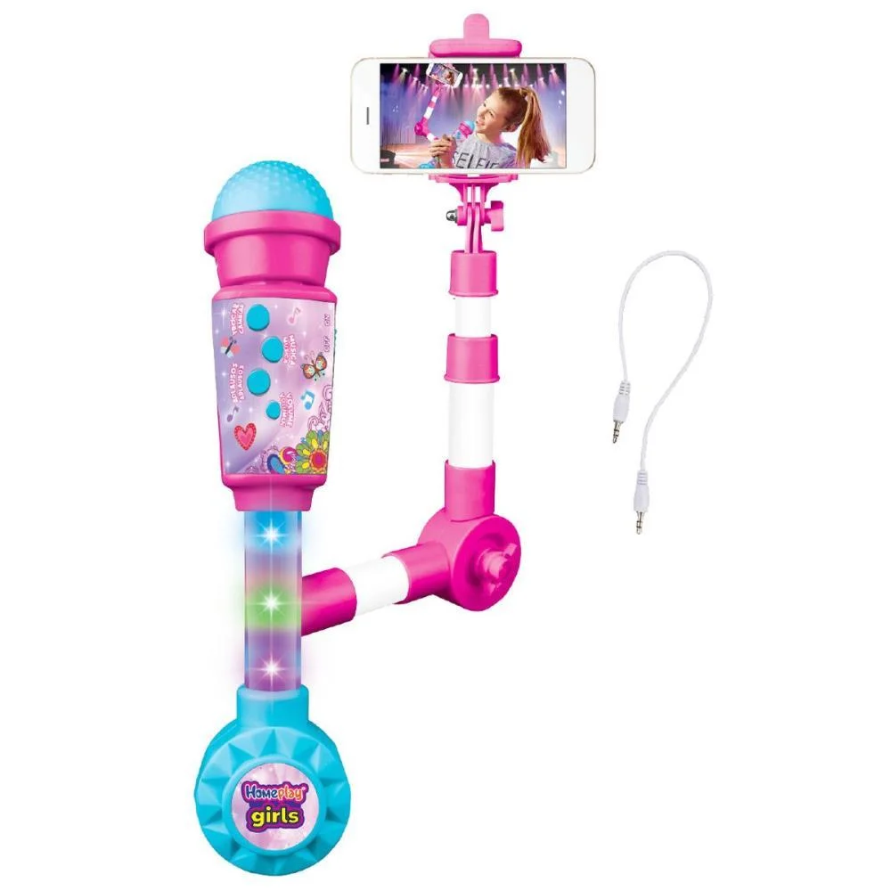 INSTRUMENTO MUSICAL KIT INFLUENCER MICROFONE+SELFI HOMEPLAY (UNIDADE) - imagem 4
