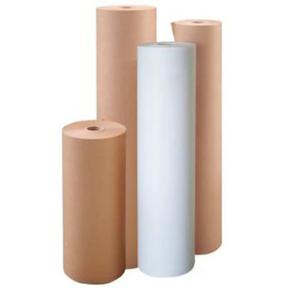 PAPEL KRAFT BOBINA 40CMX140M. 80G 4,5KG.C/BRILHO SANTECK (BOBINA) - imagem 3