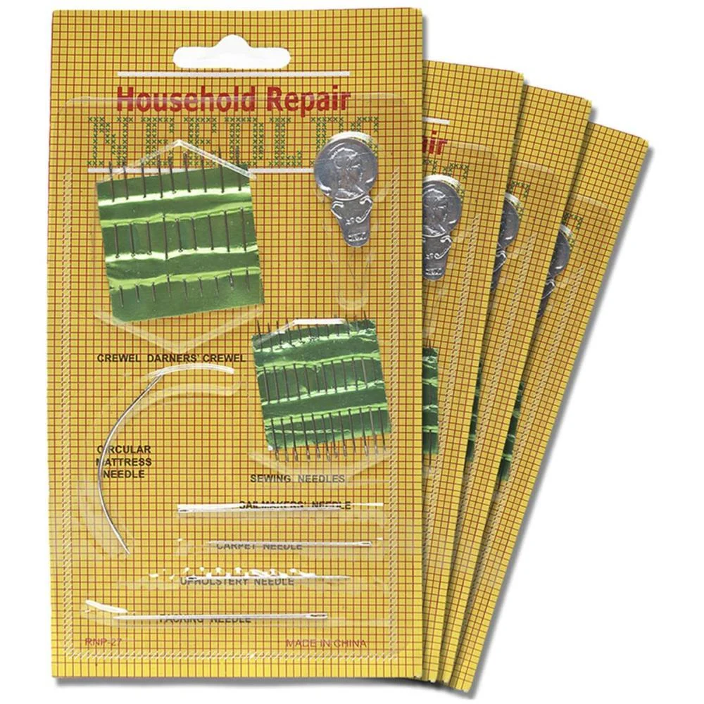 AGULHA DE MAO KIT C/5 TAM.SORT/1 PASSA LINH NYBC (PCT.C/12) - imagem 2