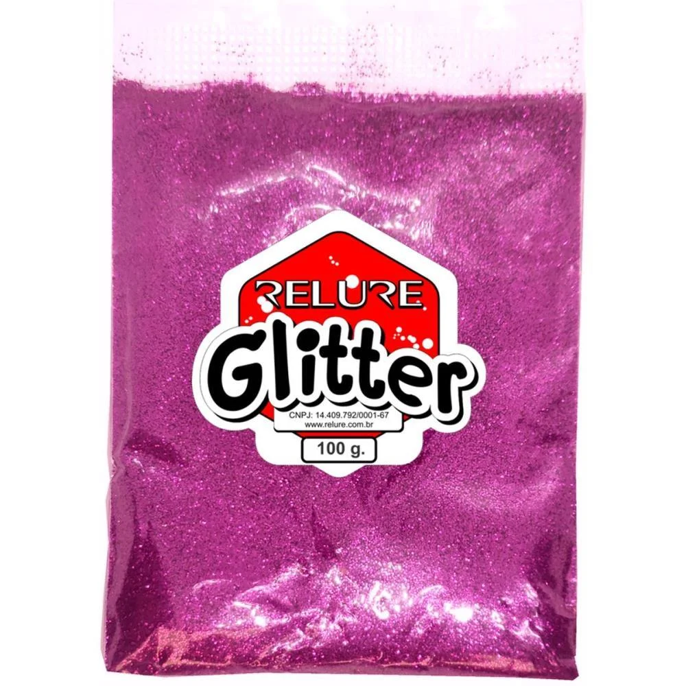 GLITTER PVC PINK 100G. HONEY (UNIDADE) - imagem 2