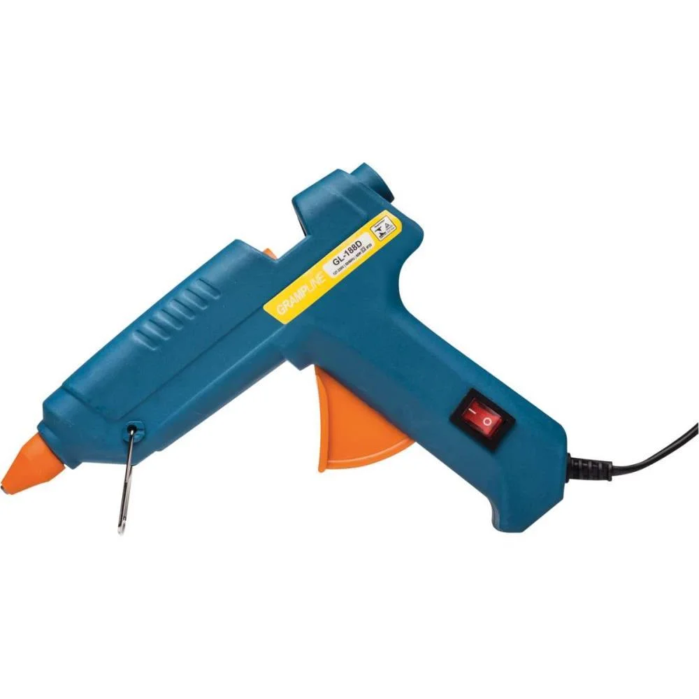 PISTOLA DE COLA QUENTE 60W SEMI-PROFISSIONAL 110/220V GRAMP LINE (UNIDADE) - imagem 2
