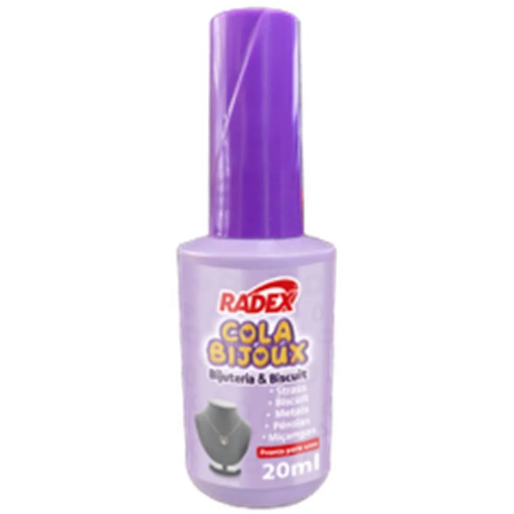 COLA PARA ARTESANATO BIJOUX 20ML RADEX (DP.C/12) - imagem 3