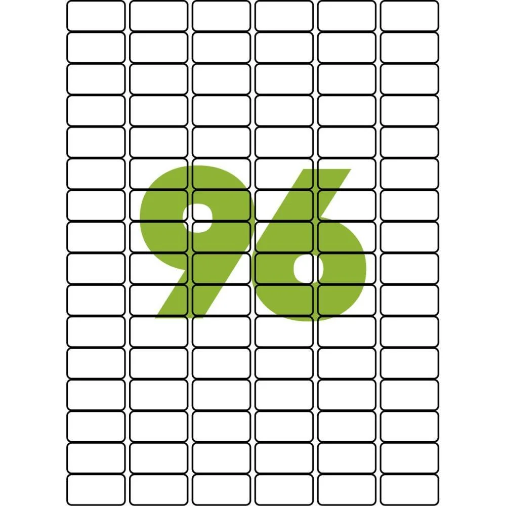 ETIQUETA A4 A4348 100FLS 31,0X17,0MM MAXPRINT (CX.C/9600) - imagem 3