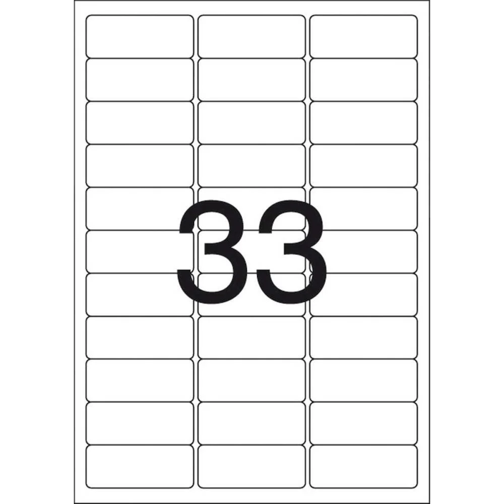 ETIQUETA A4 A4256 25 FLS 25,4 X 63,5 MM PIMACO (CT.C/825) - imagem 4