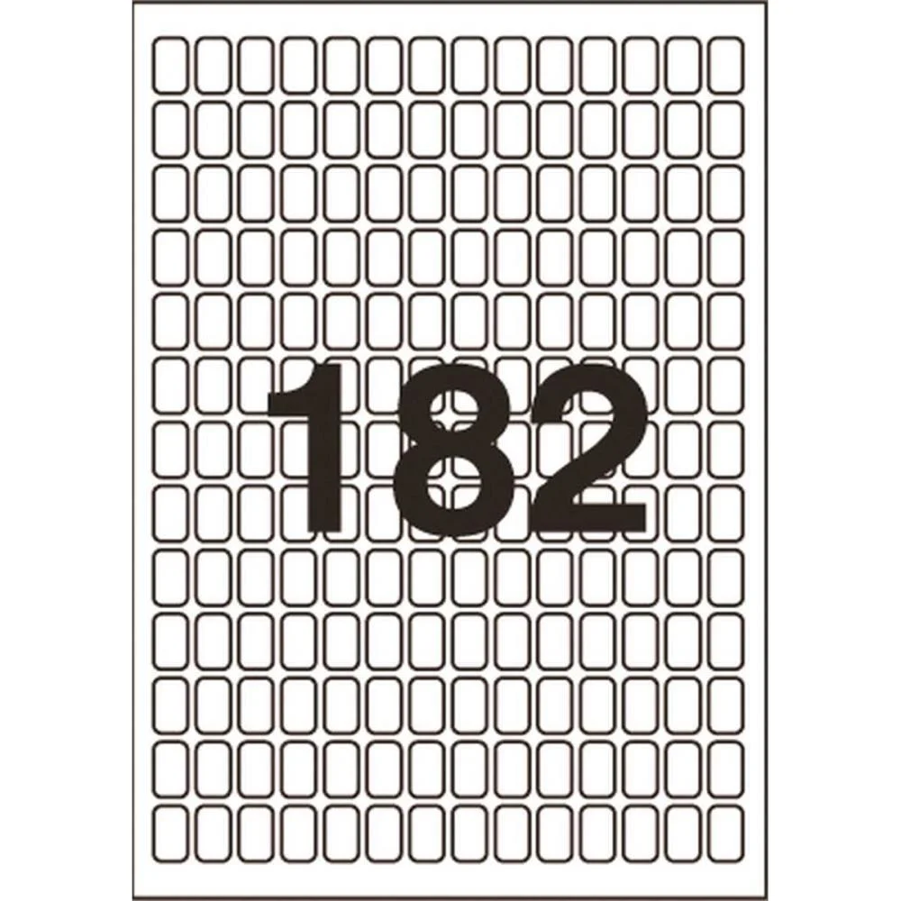 ETIQUETA A5 A5Q-813 12 FLS 8,0 X 13,0 MM PIMACO (CT.C/2184) - imagem 4