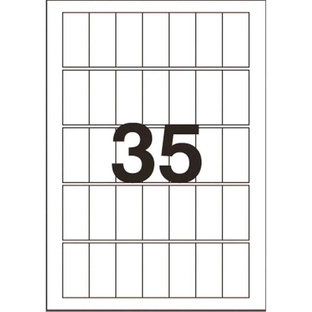 ETIQUETA A5 A5Q-1837 12 FLS 18,0 X 37,0 MM PIMACO (CT.C/420) - imagem 4