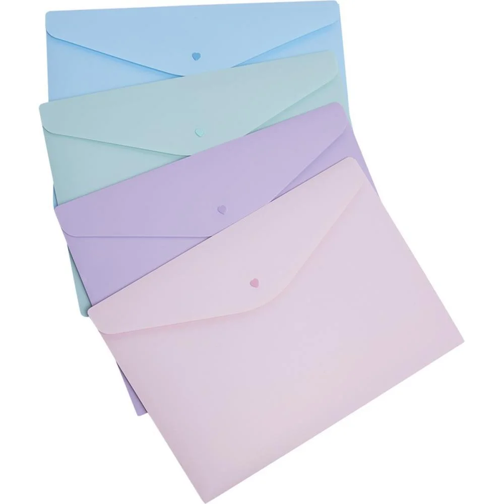 PASTA ENVELOPE A4 VERDE PASTEL POLIBRAS (PCT.C/05) - imagem 3