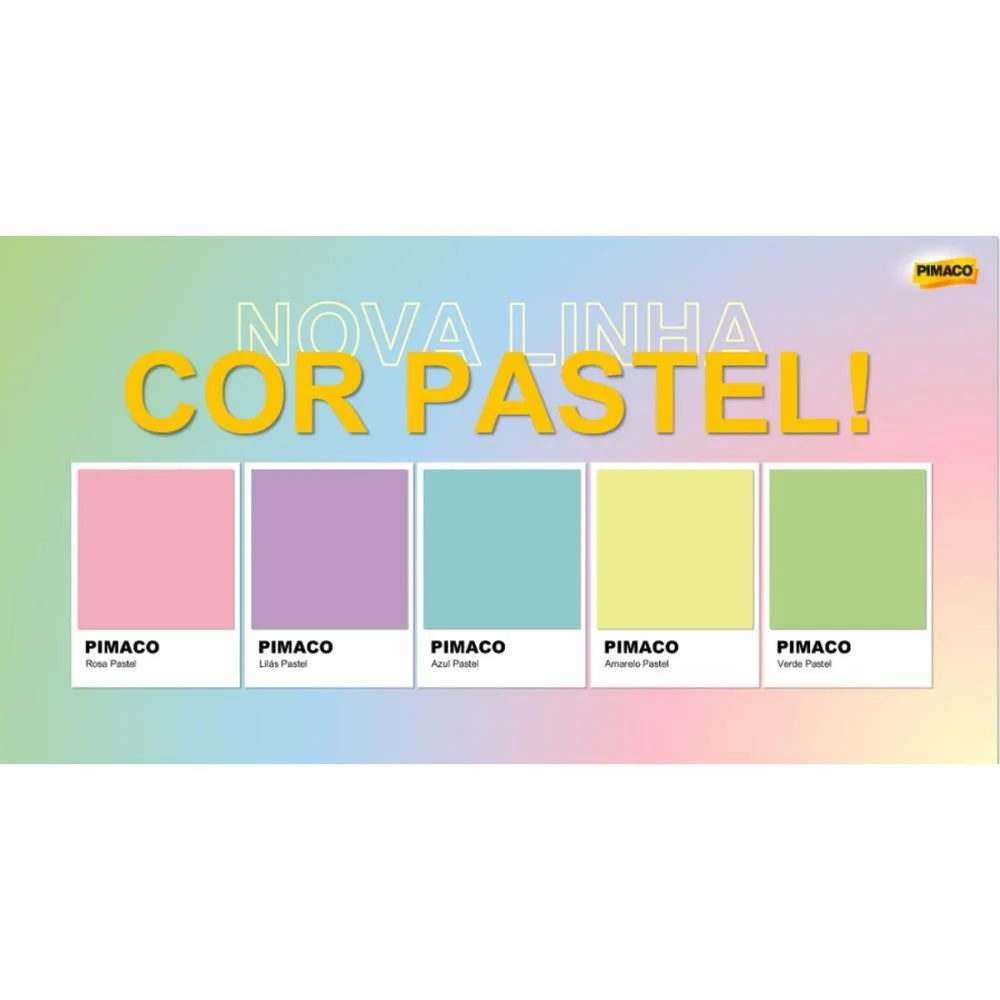 ETIQUETA REDONDA TP-12 COLORIDA PASTEL RED. 12M PIMACO (CT.C/210) - imagem 4
