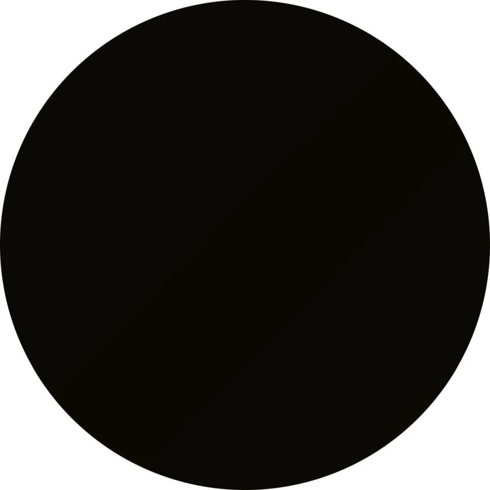 ETIQUETA REDONDA PRETA 13MM. C/210 ETIQUETAS REFLEX (CARTELA) - imagem 3