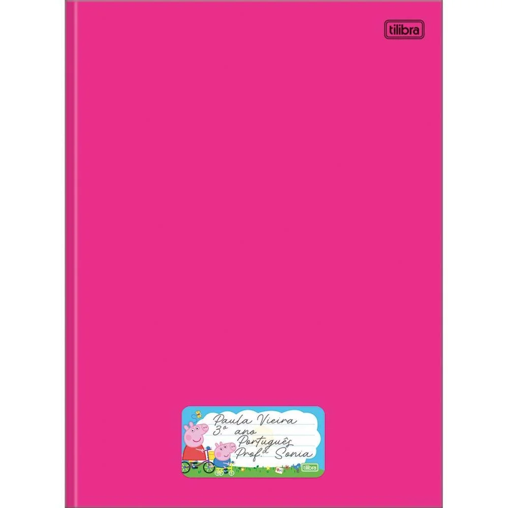 ETIQUETA ESCOLAR DECORADA PEPPA PIG C/8ETIQ. 100X208MM TILIBRA (PCT.C/10) - imagem 3
